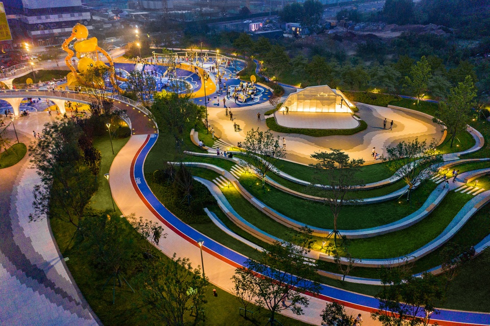 Qingdao Vanke City Time Park by ZAP
