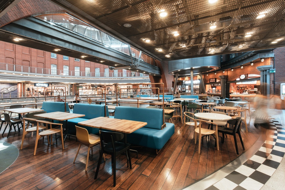 food court stary browar atrium by modelina