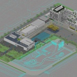 沧州明珠国际服饰生态新城会客中心，河北 / 上海严旸建筑设计工作室