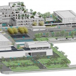 沧州明珠国际服饰生态新城会客中心，河北 / 上海严旸建筑设计工作室