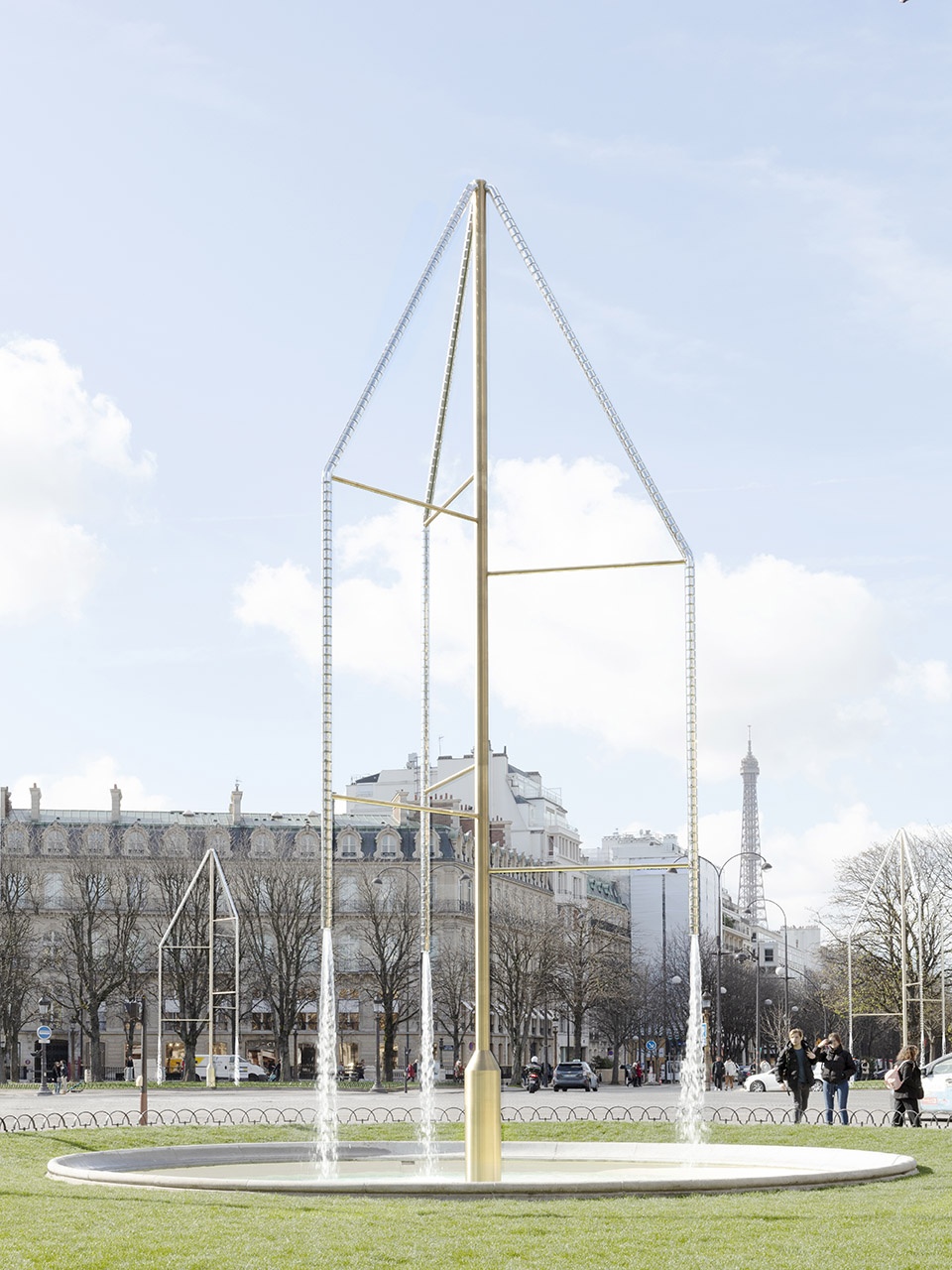 les fontaines des champs elysees by ronan erwan bouroull