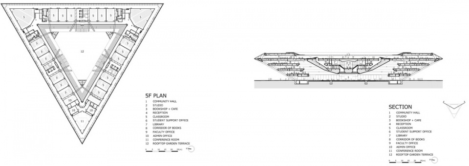 Otemon Gakuin University Academic Ark Japen by Mitsubishi Jisho Sekkei Inc.