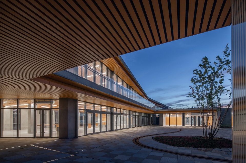 a fissure in the earth qiseshan quarry garden visitor centre qingdao china by united united architects