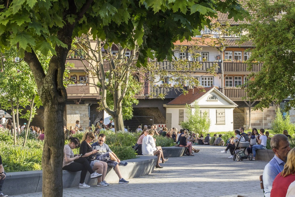 Erfurt waterfront space design Rehwaldt Landscape Architects 08
