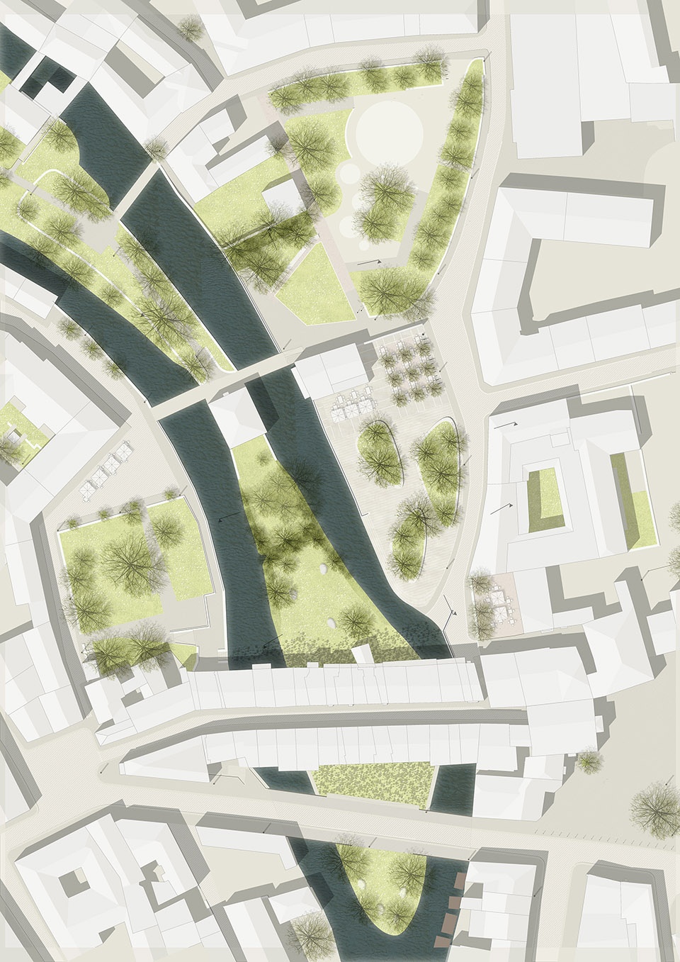 Erfurt waterfront space design Rehwaldt Landscape Architects 11