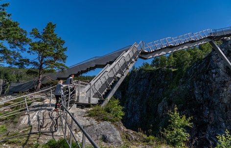 Vøringsfossen步行桥，挪威 / Carl-Viggo Hølmebakk