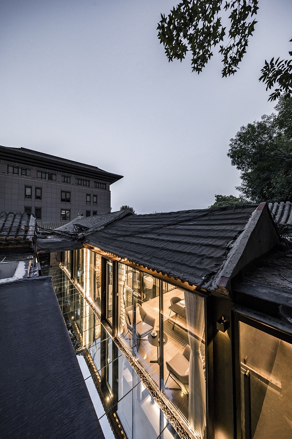 baochao hutong invisible yard china by daga architects
