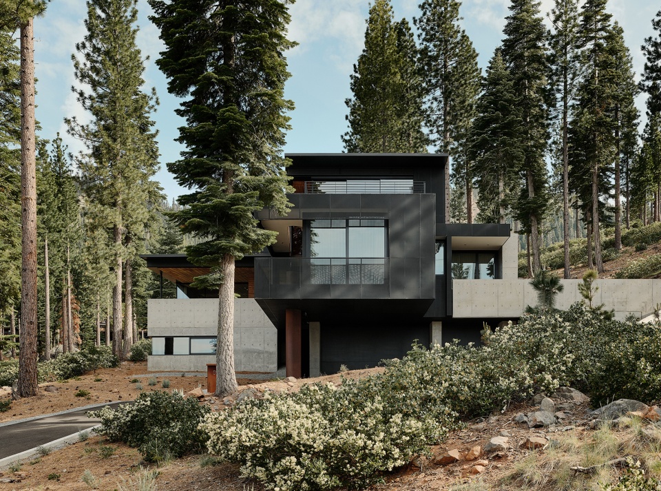 lookout house by faulkner architects