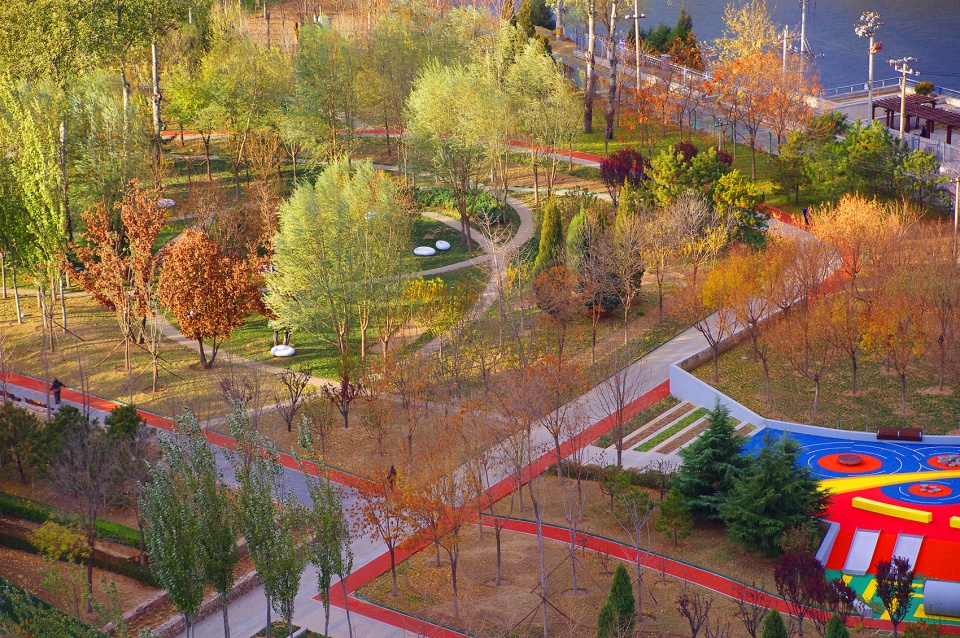 huamao lvxian north park renovation china by ywa landscape architecture beijing institute of landscape and traditional architectural design