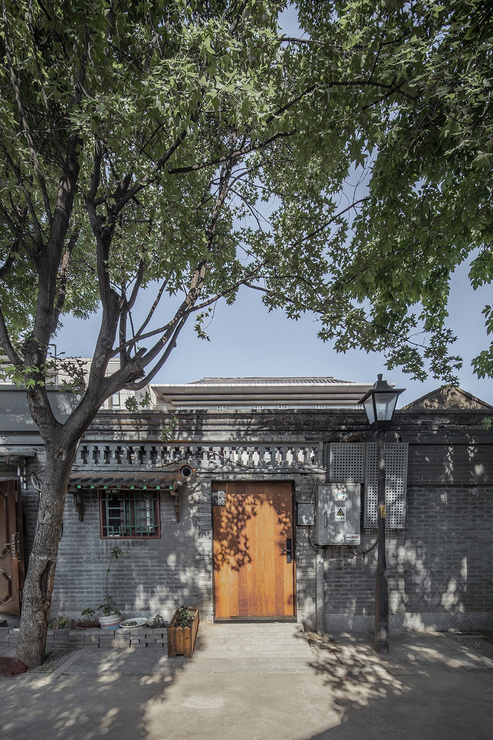 baochao hutong invisible yard china by daga architects