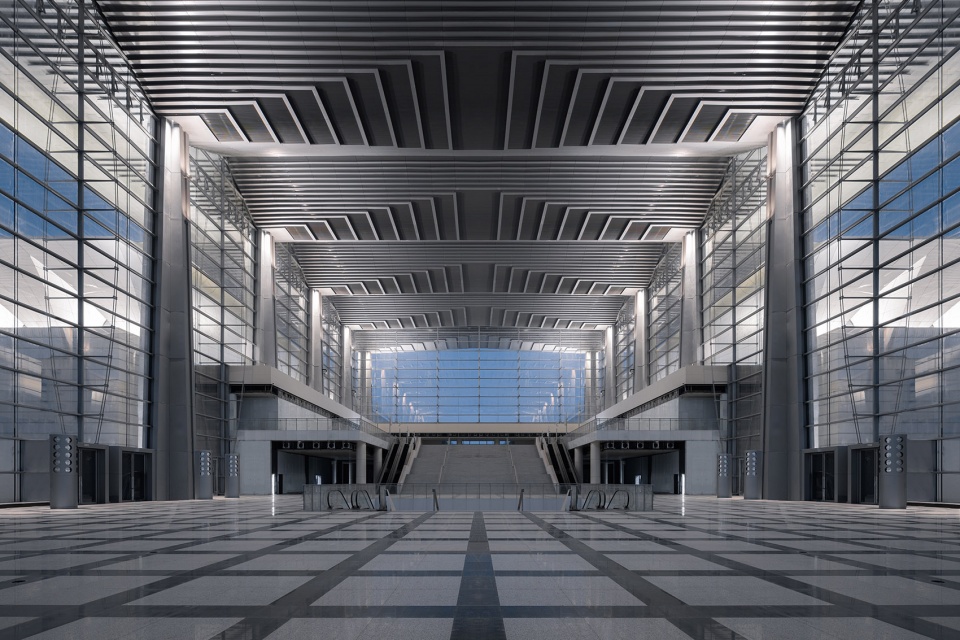 silk road international exhibition center conference center gmp