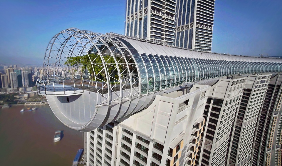 重庆来福士洲际酒店 重庆来福士住宅俱乐部 / 思联建筑设计有限公司