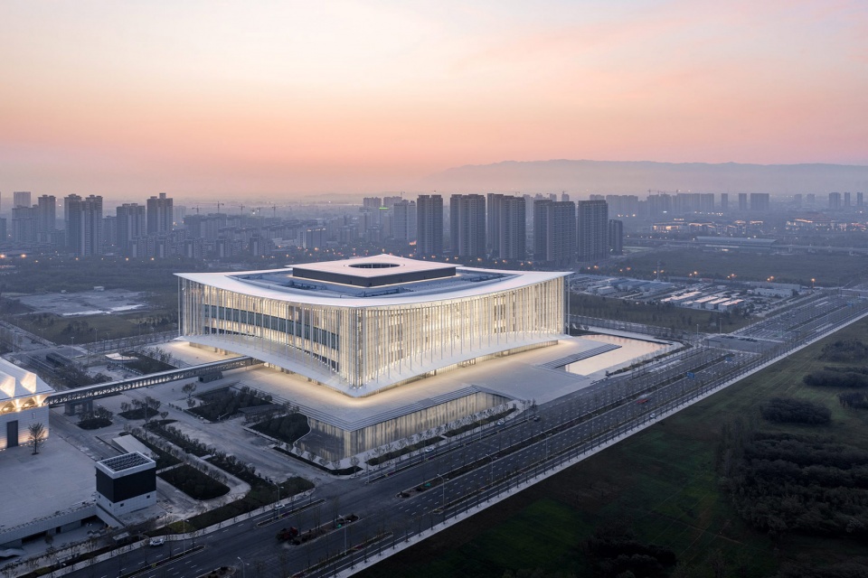 silk road international exhibition center conference center gmp