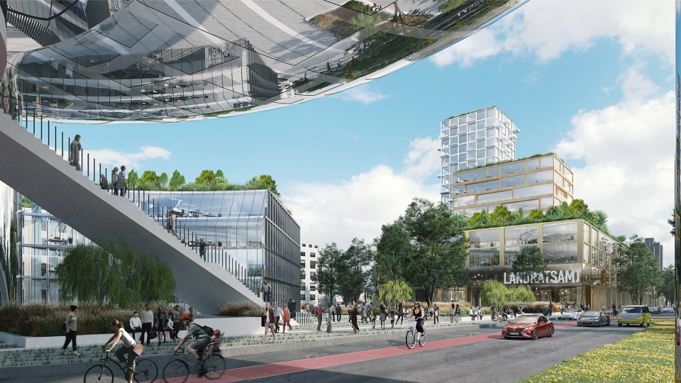mvrdv masterplan for ettlinger tor in karlsruhe