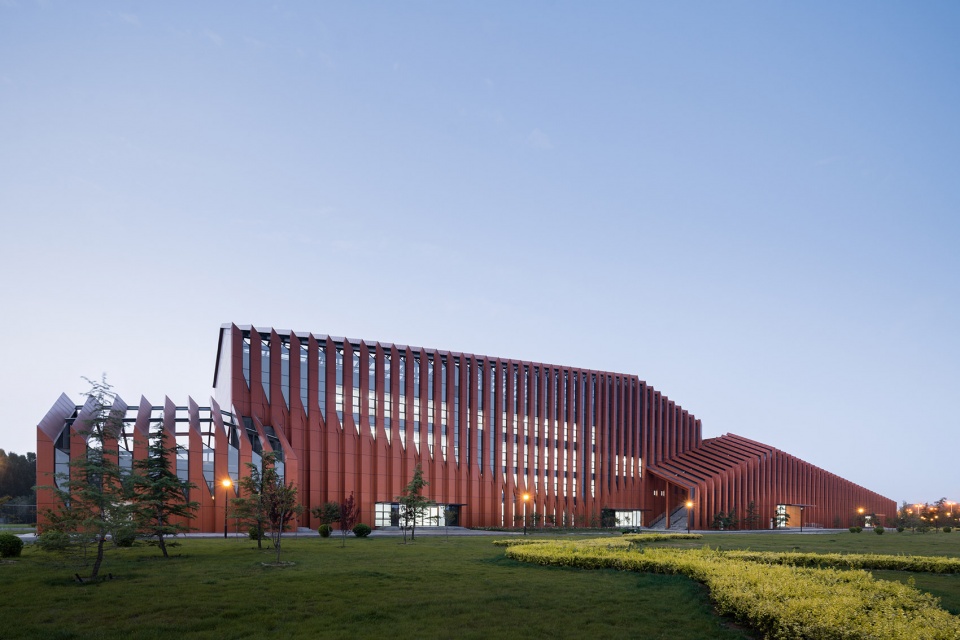linfen shooting center china by china architecture design and research group