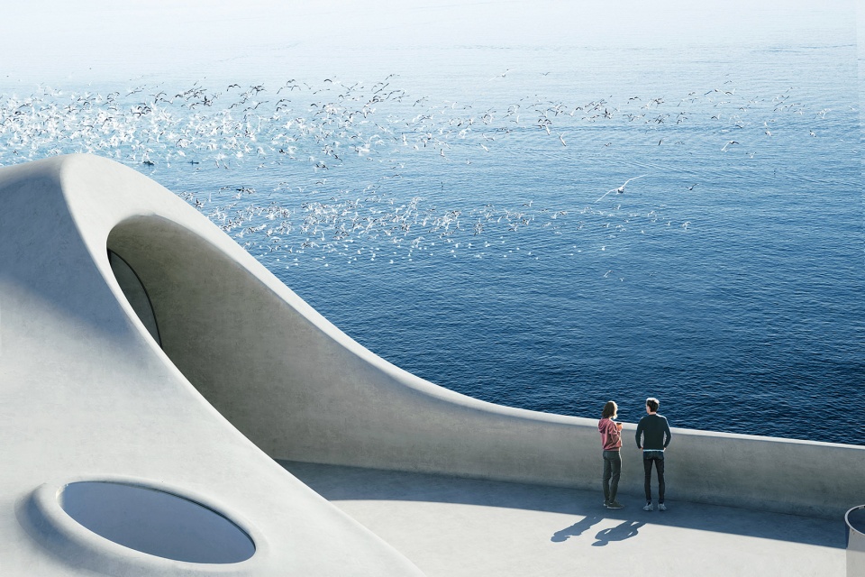 mads wormhole library creates a dreamscape by the south china sea