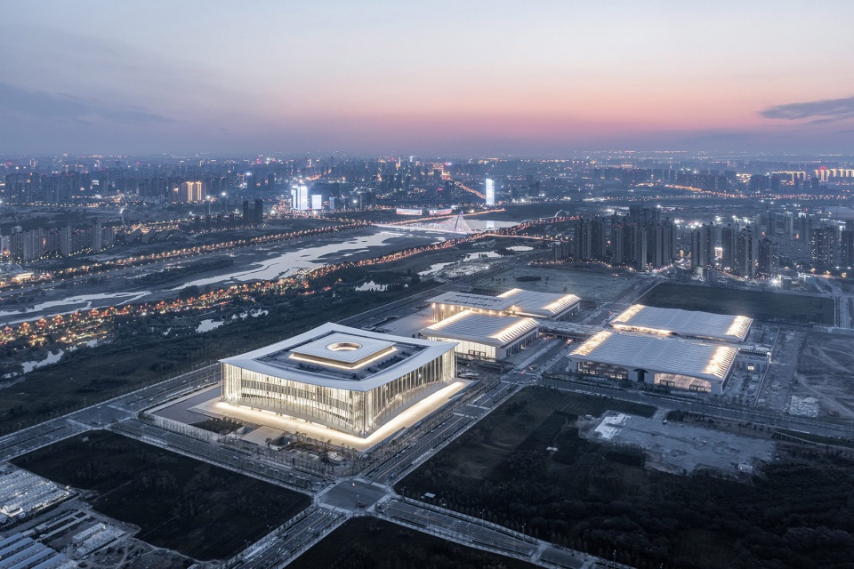 silk road international exhibition center conference center gmp