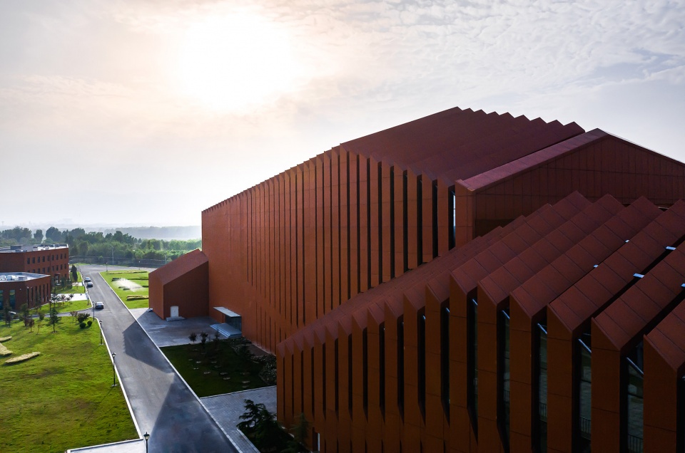 linfen shooting center china by china architecture design and research group