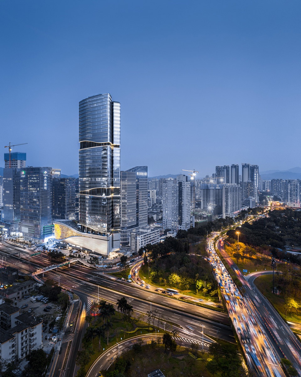 shuibei international center china by aedas