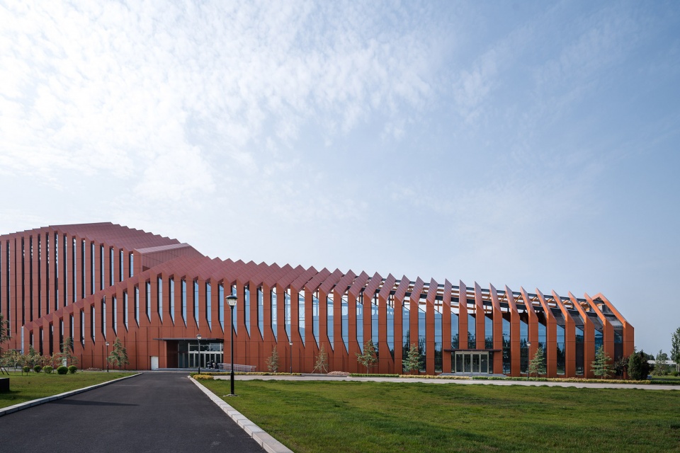 linfen shooting center china by china architecture design and research group