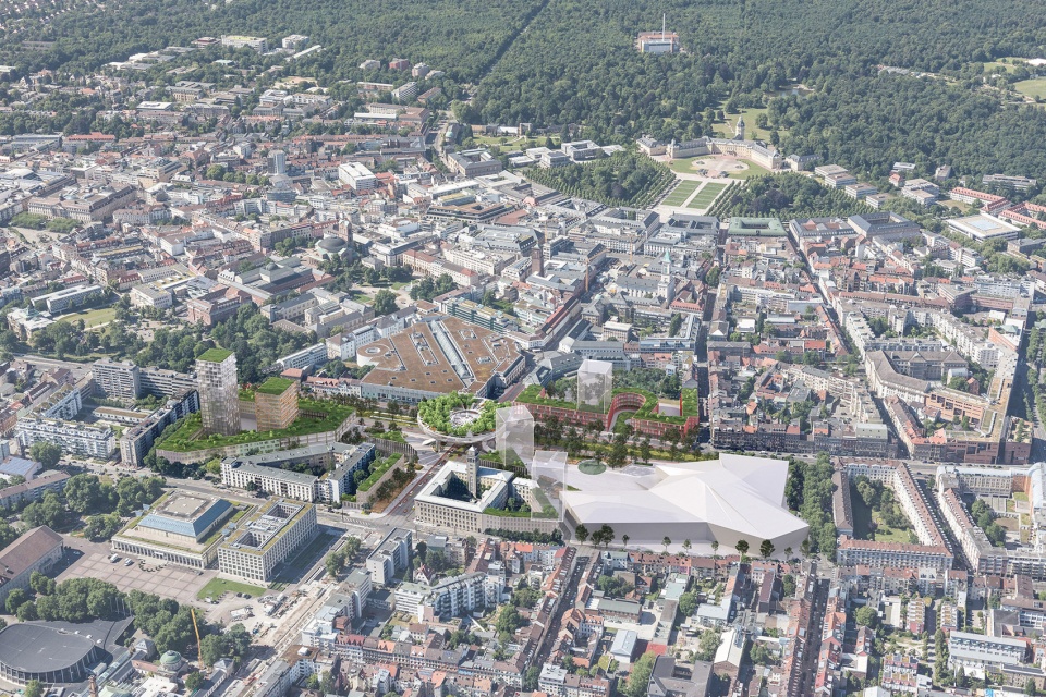 mvrdv masterplan for ettlinger tor in karlsruhe