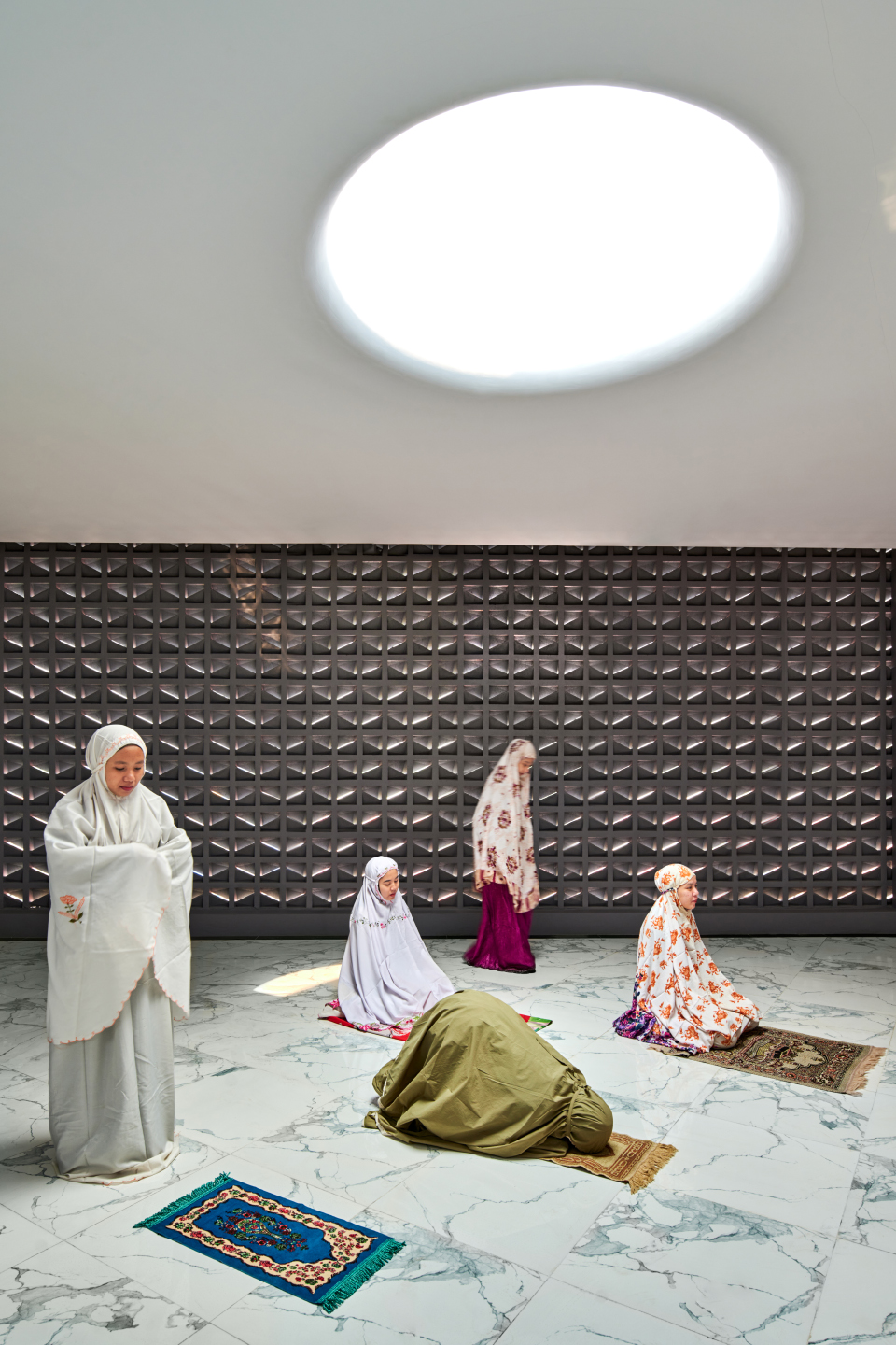 bioclimatic community mosque of pamulang by rad ar