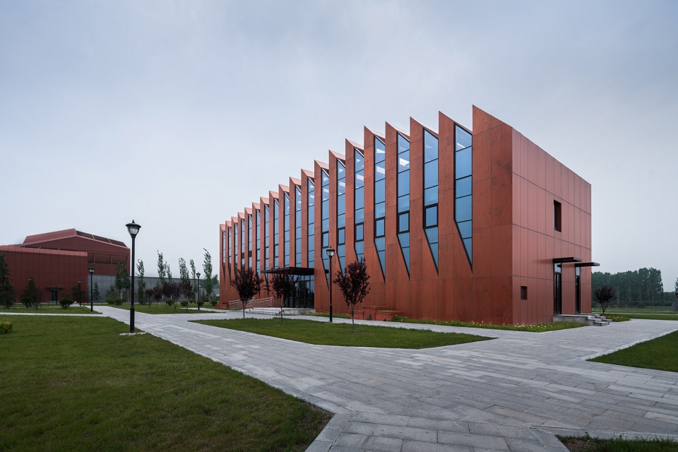 linfen shooting center china by china architecture design and research group