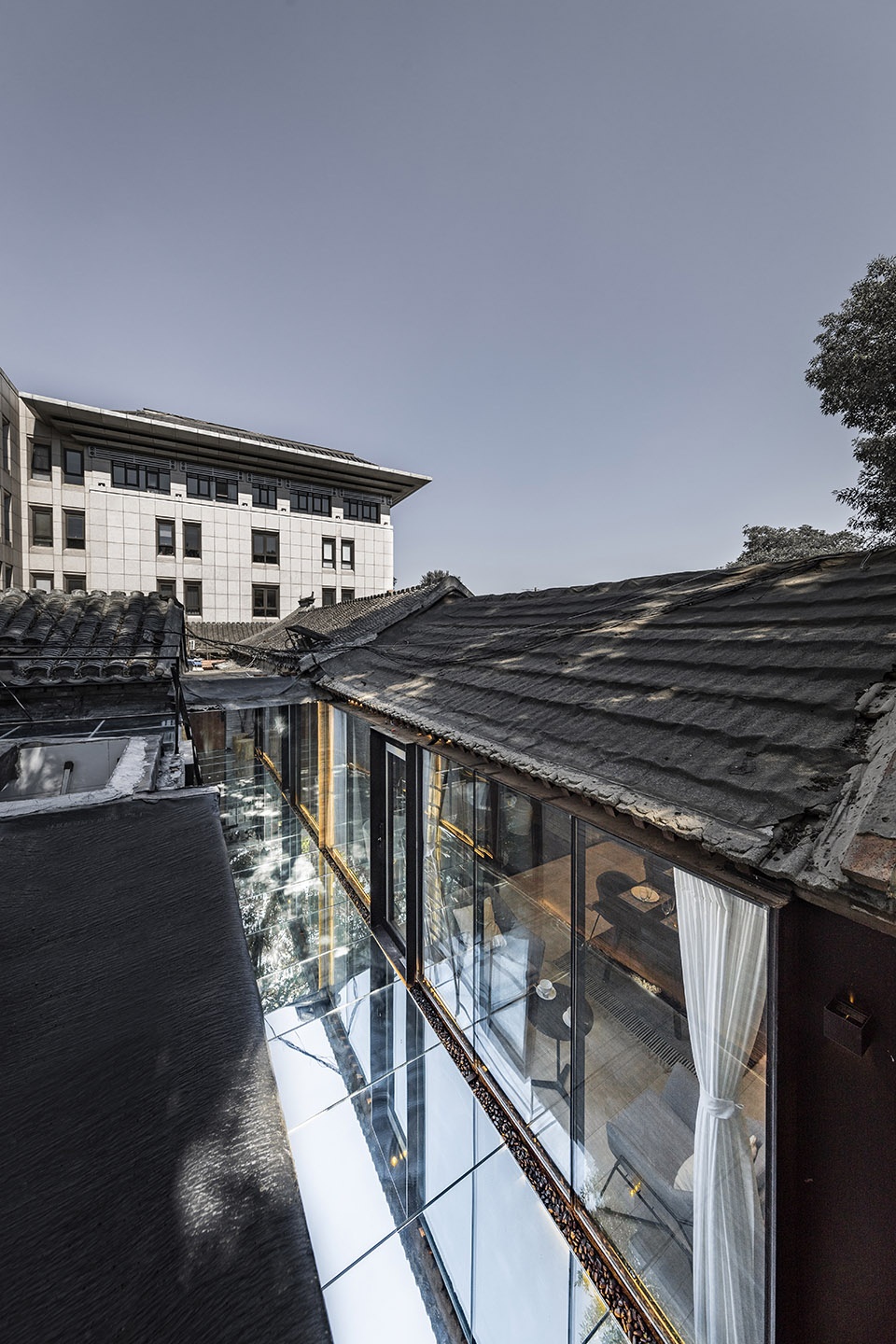 baochao hutong invisible yard china by daga architects