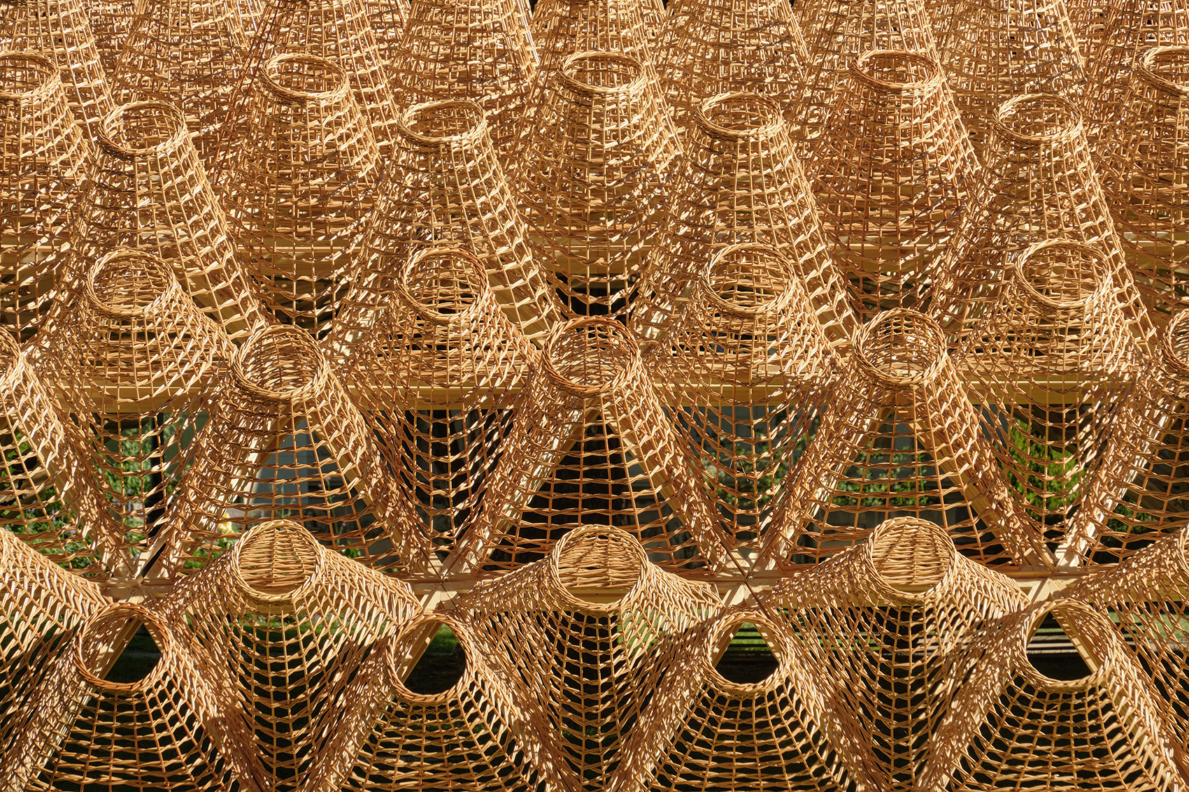 wicker pavilion by dja