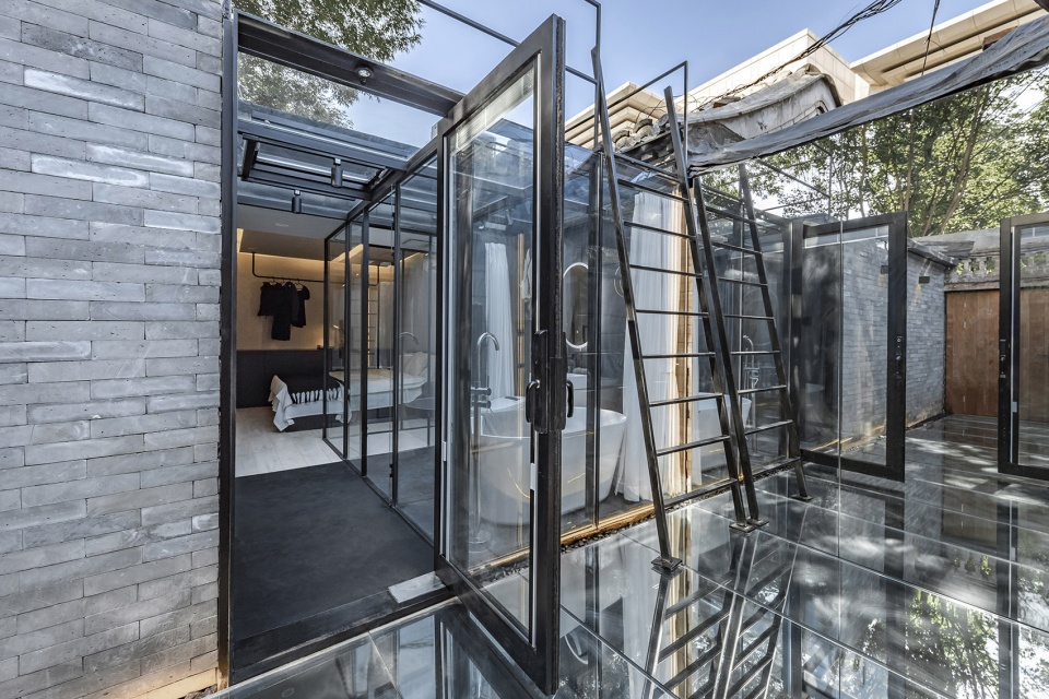 baochao hutong invisible yard china by daga architects