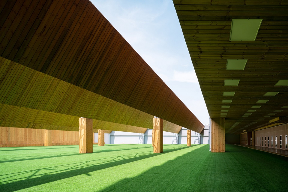 linfen shooting center china by china architecture design and research group