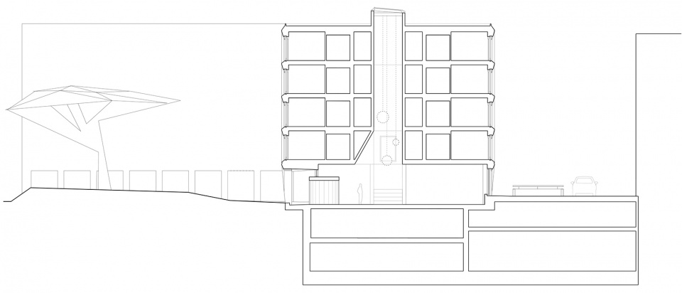 flon hotel by local architecture