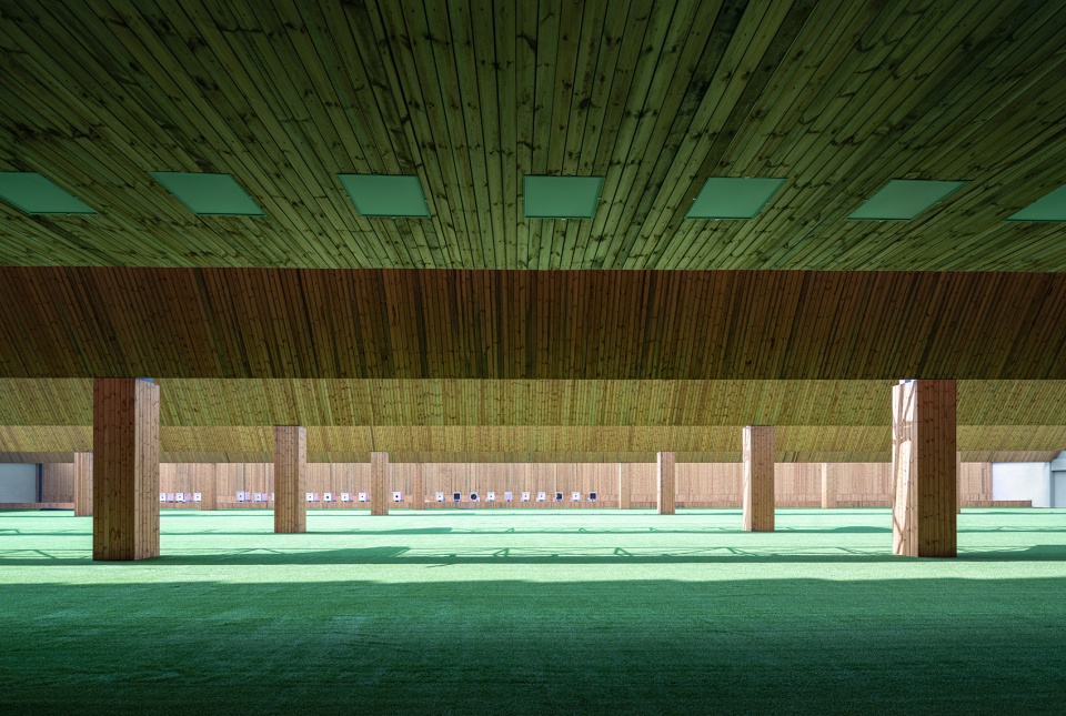 linfen shooting center china by china architecture design and research group