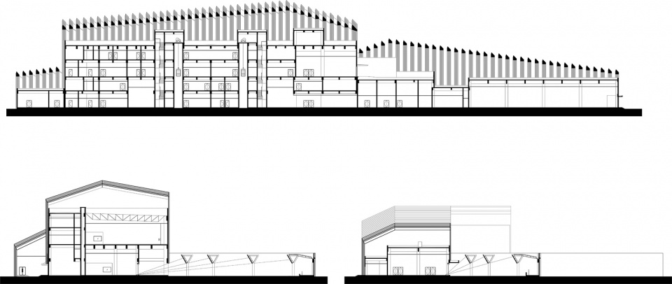 linfen shooting center china by china architecture design and research group