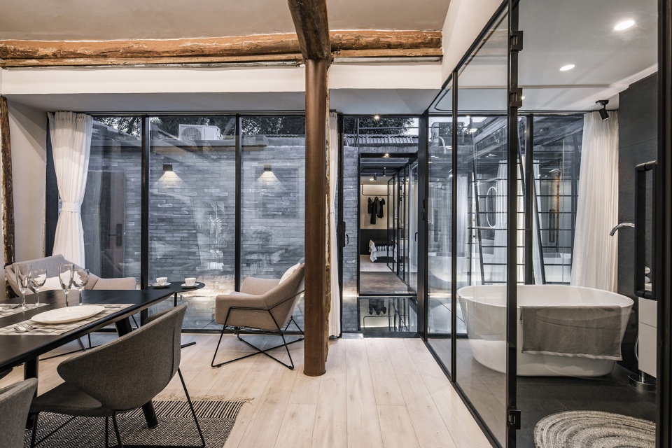 baochao hutong invisible yard china by daga architects