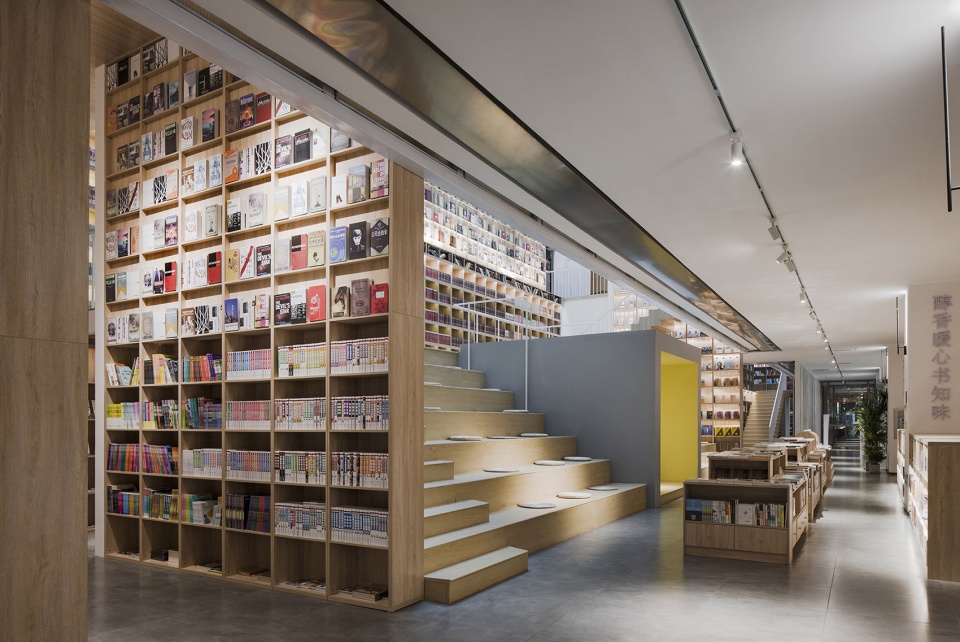 yuanping meijing bookstore china by y ad studio