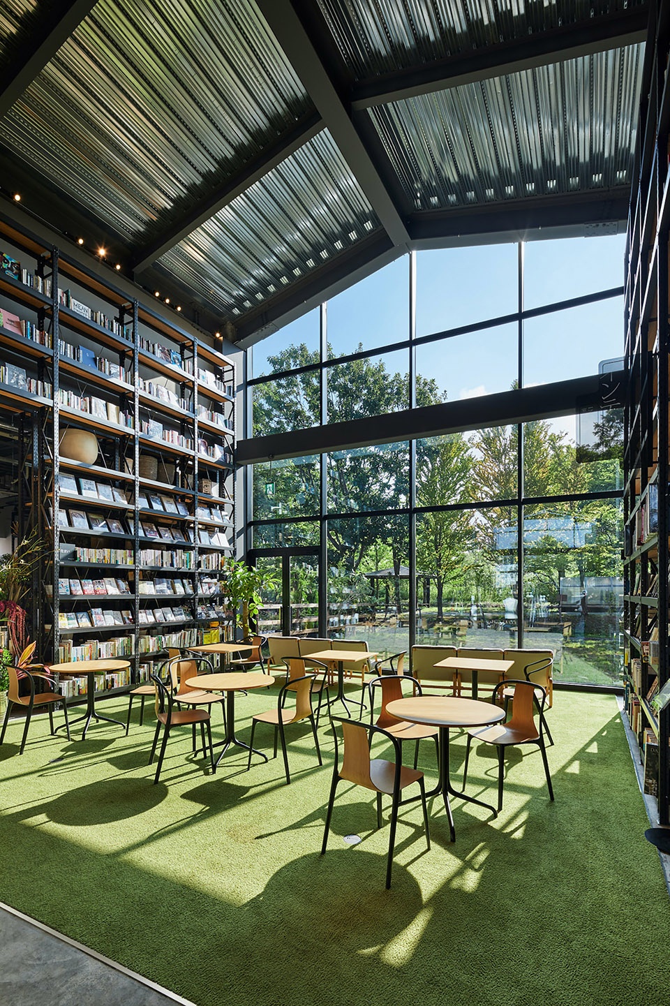ebetsu tsutaya books by hikokonishi architecture inc