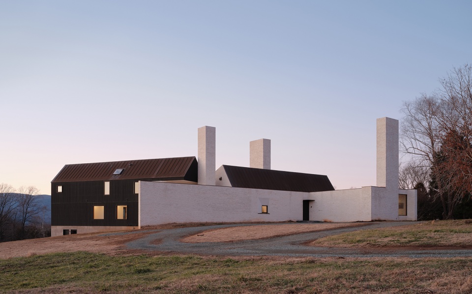 three chimney house by tw ryan architecture