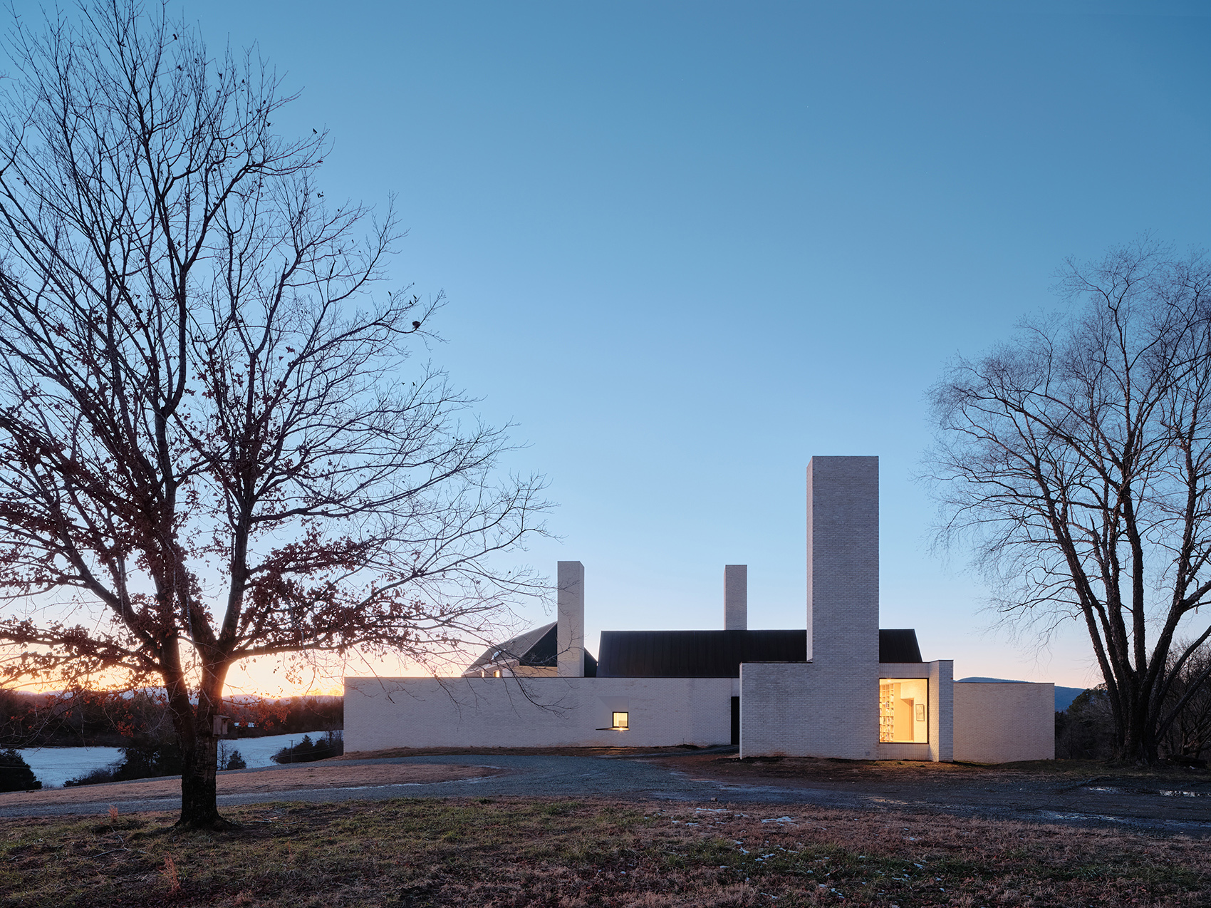 Three Chimney House by TW Ryan Architecture 谷德设计网