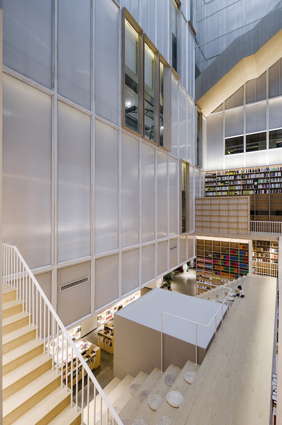yuanping meijing bookstore china by y ad studio