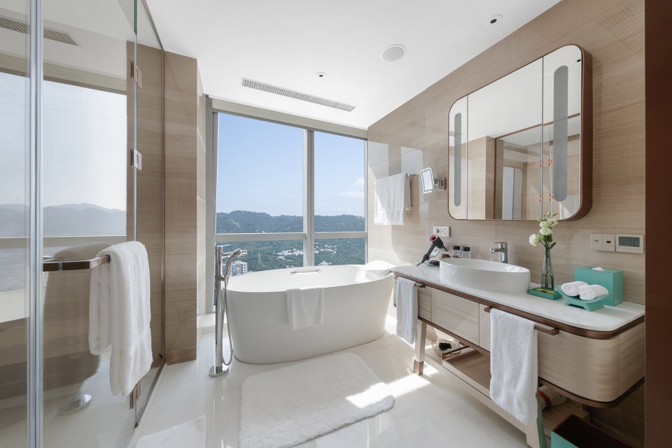 intercontinental chongqing raffles city l42 residential clubhouse china by cl3 architects safdie architects