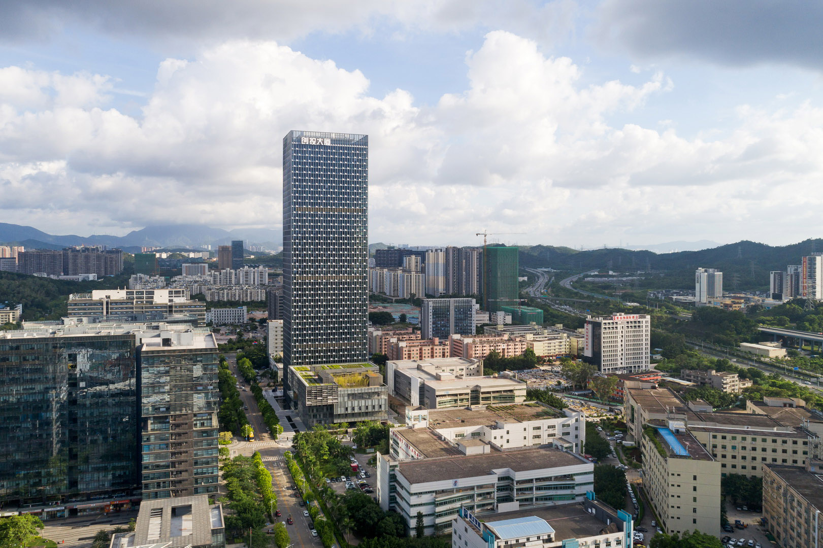 Long gang district shenzhen china, Shenzhen District Map Map of 10