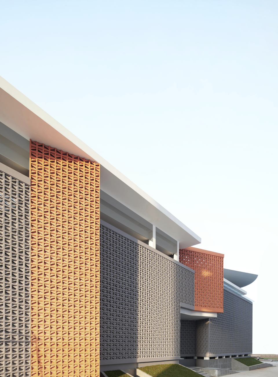bioclimatic community mosque of pamulang by rad ar