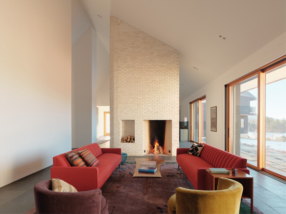 three chimney house by tw ryan architecture