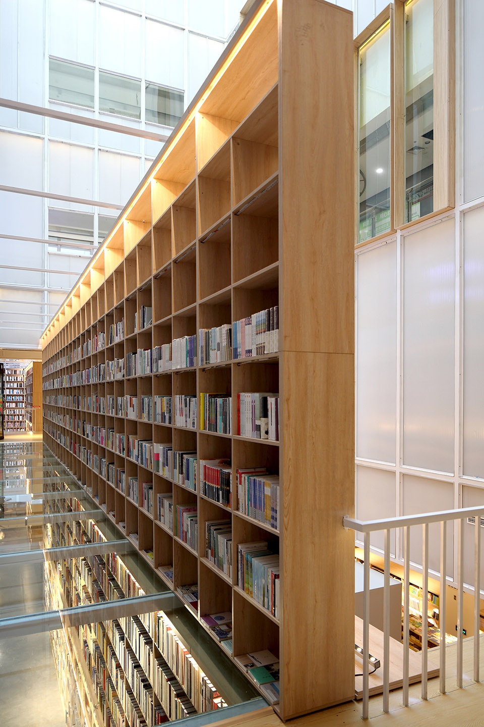 yuanping meijing bookstore china by y ad studio