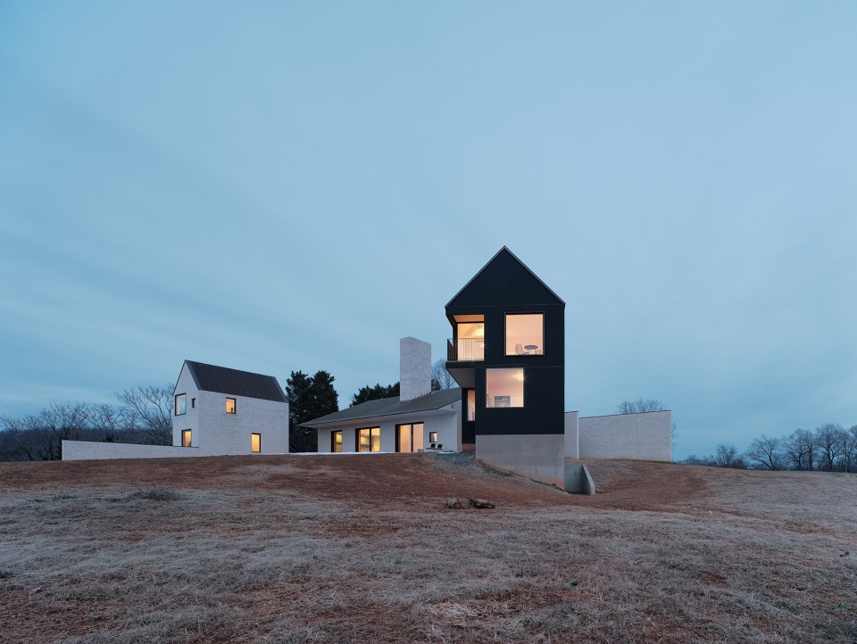 three chimney house by tw ryan architecture