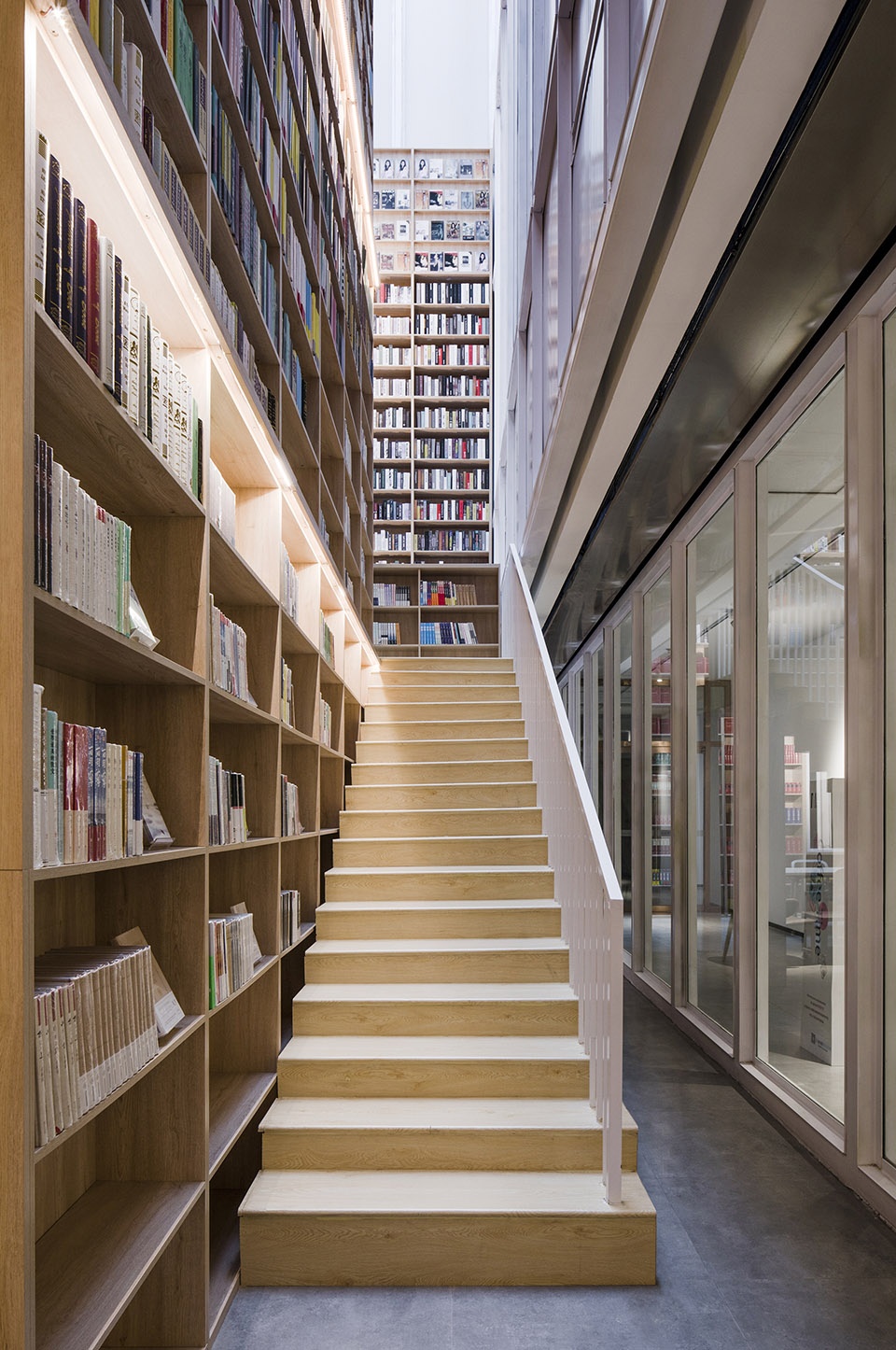 yuanping meijing bookstore china by y ad studio