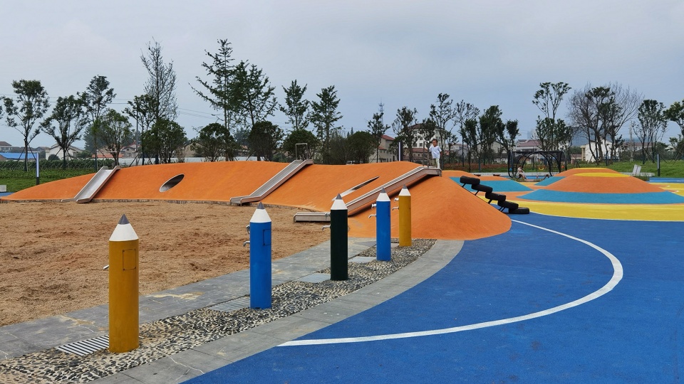 comprehensive treatment engineering of liulin park section linli national wetland park china by palm design
