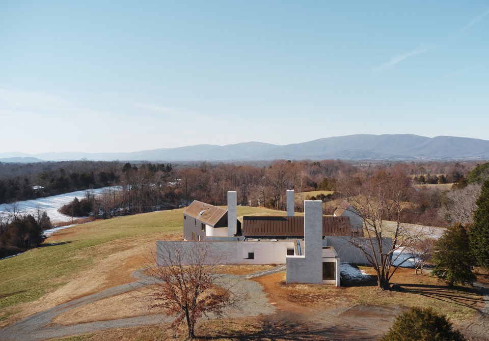 three chimney house by tw ryan architecture