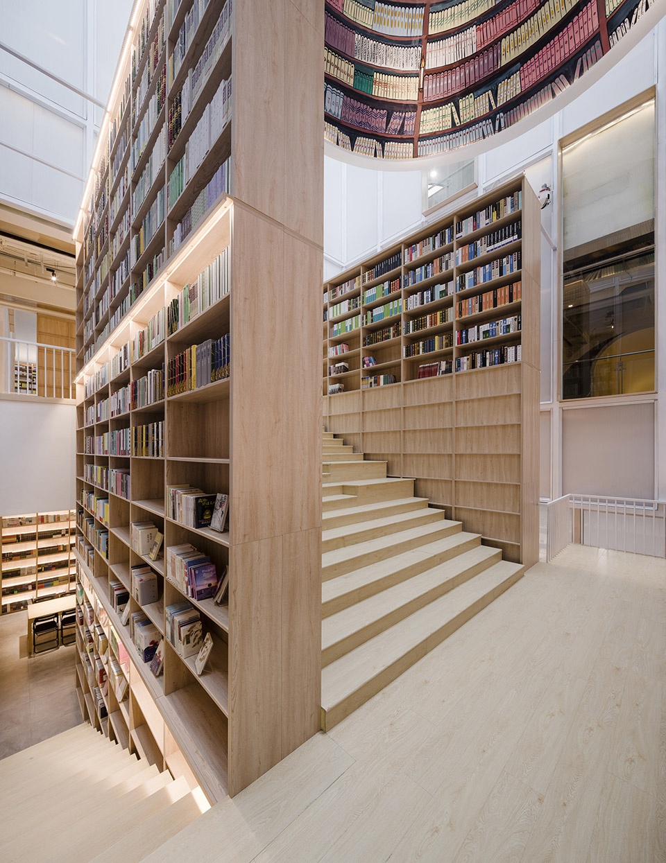 yuanping meijing bookstore china by y ad studio